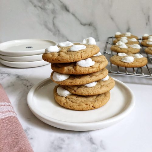 Peanut Butter M&M Cookies - The Salty Marshmallow